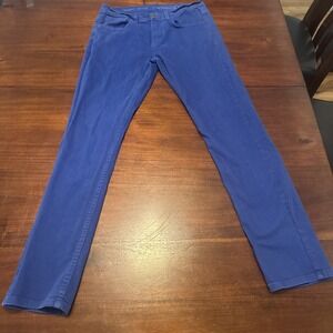 Foreign Exchange 32×32 Blue Skinny Jeans 🇺🇸 Made in USA – Stretch Denim